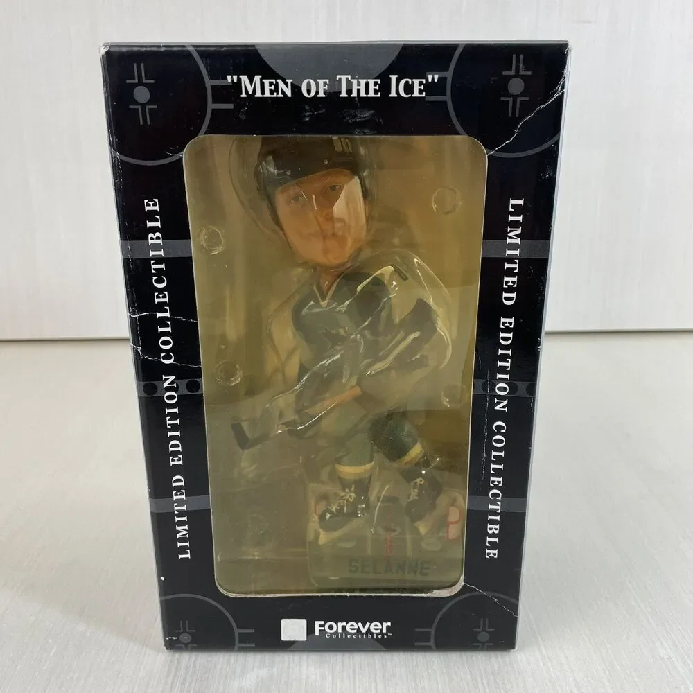 Teemu Selanne San Jose Sharks Bobblehead Men Of The Ice Limited Edition NHL #537